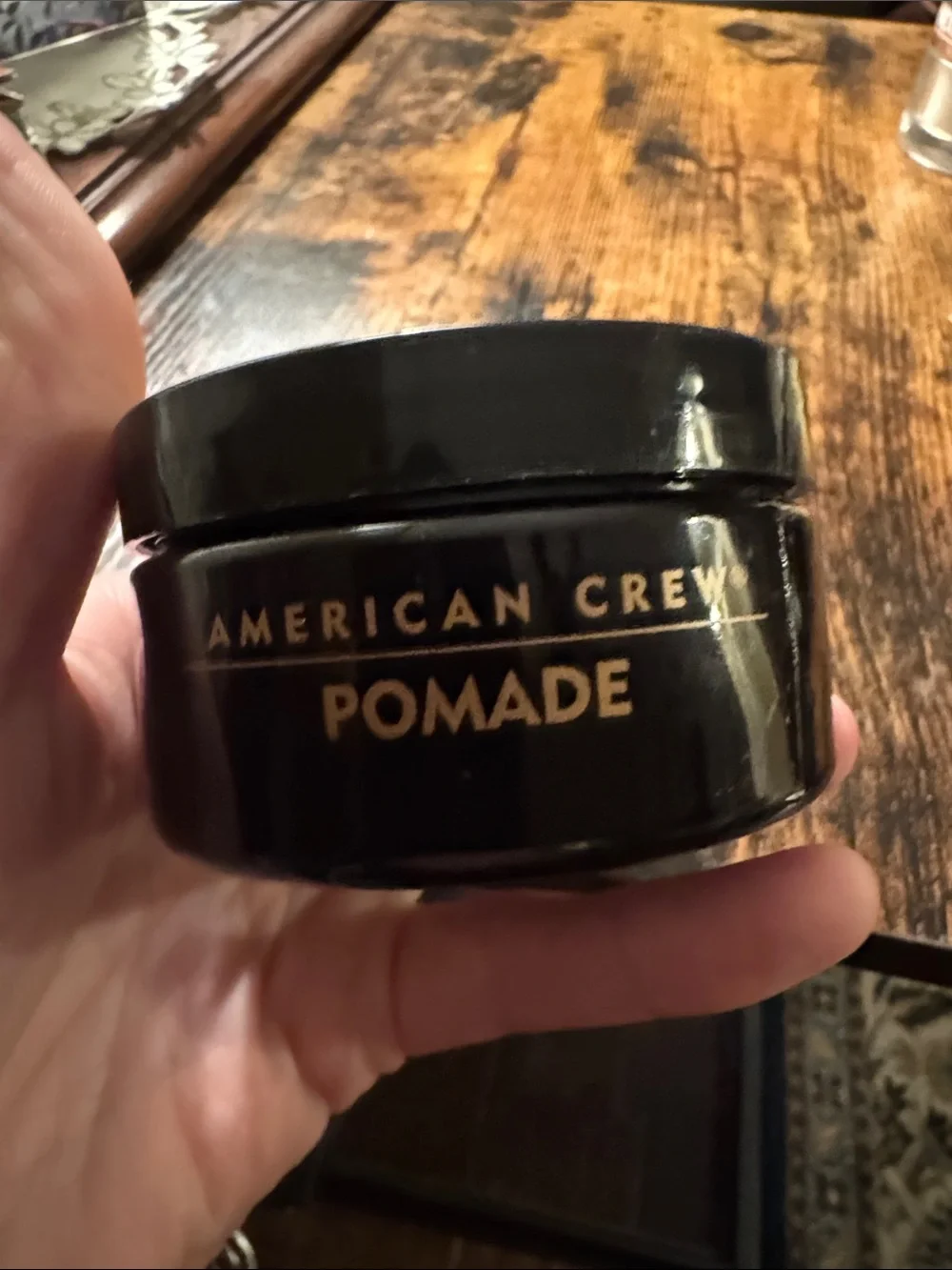 American Crew Pomade - Medium Hold High Shine (Tan)